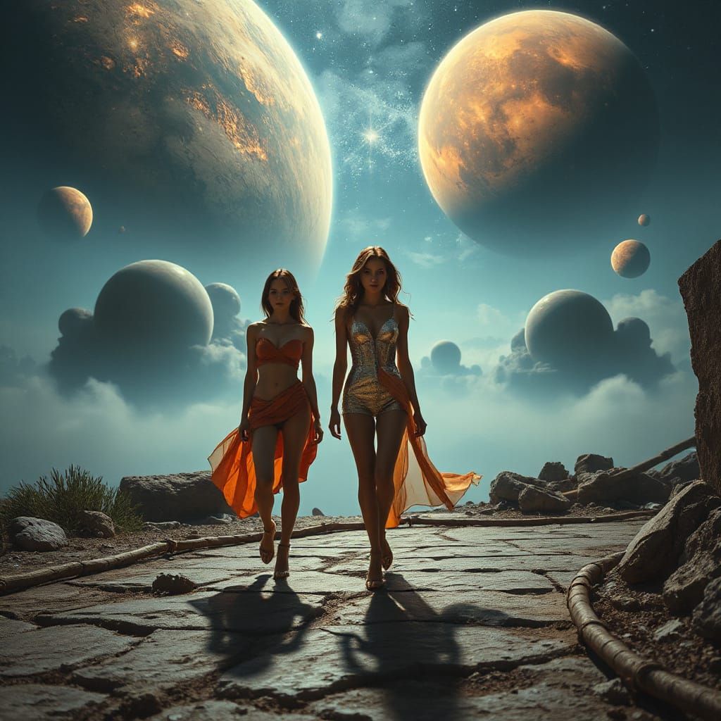 Ethereal Celestial Catwalk