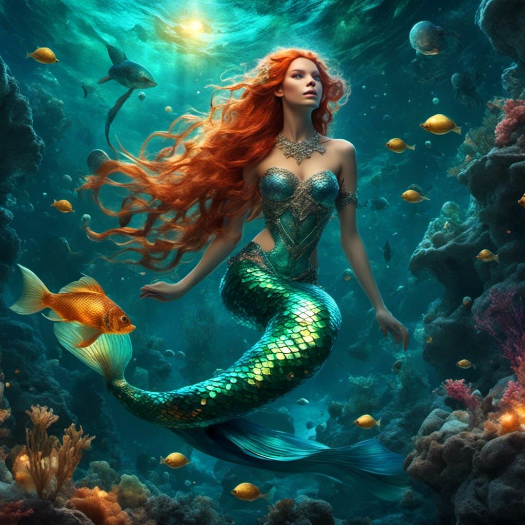 Queen mermaid