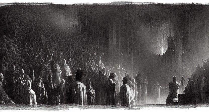 Macabre View of Society in Horror Style