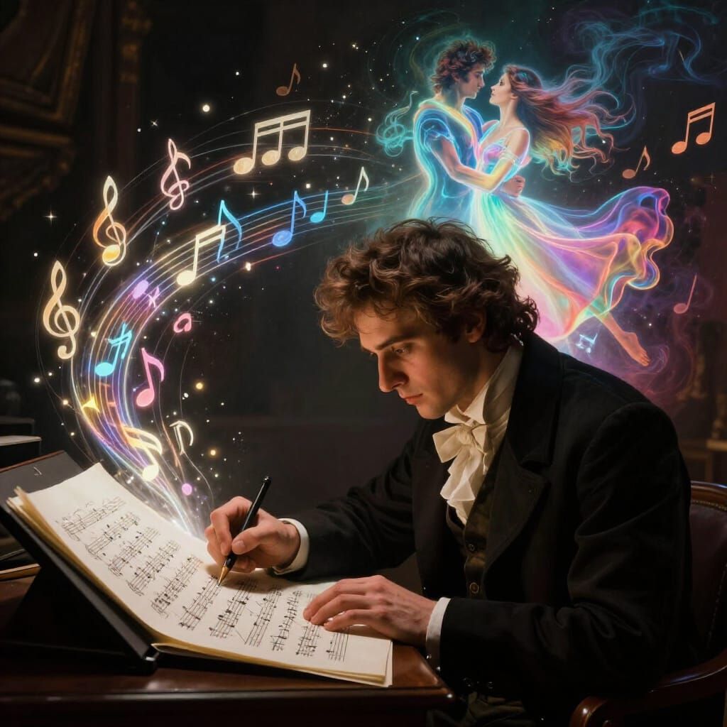 Composer Creates Ethereal Symphony of Light and Lovers