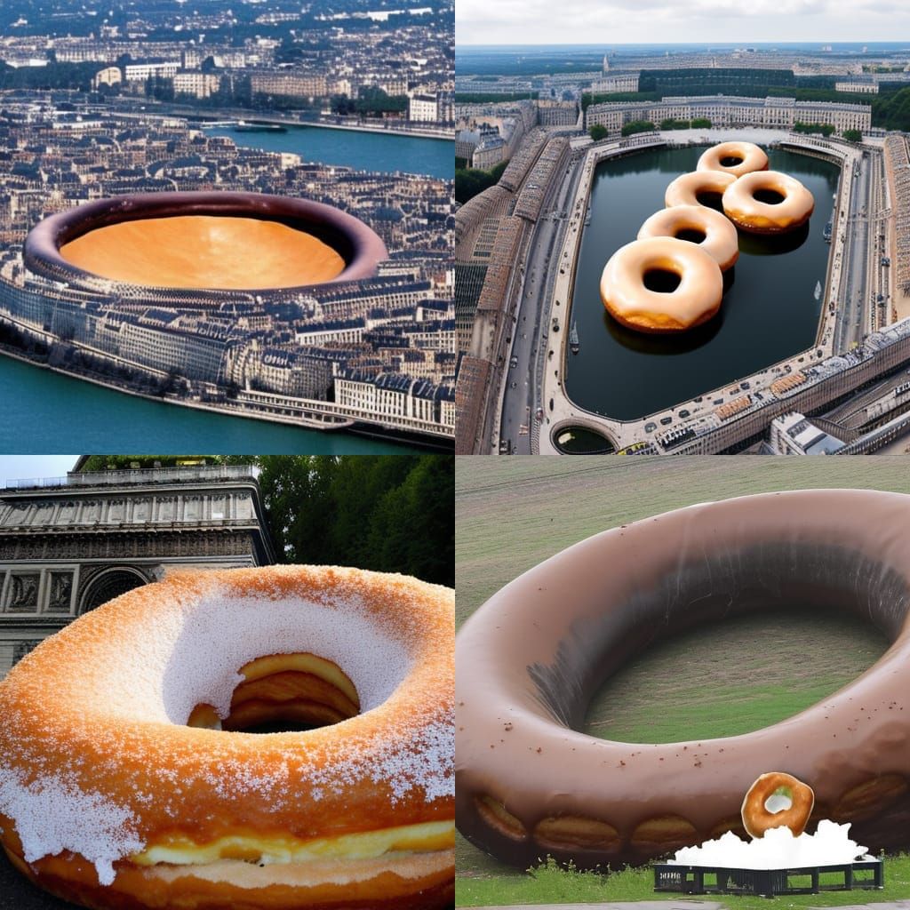 World's Largest Donut Destroys France