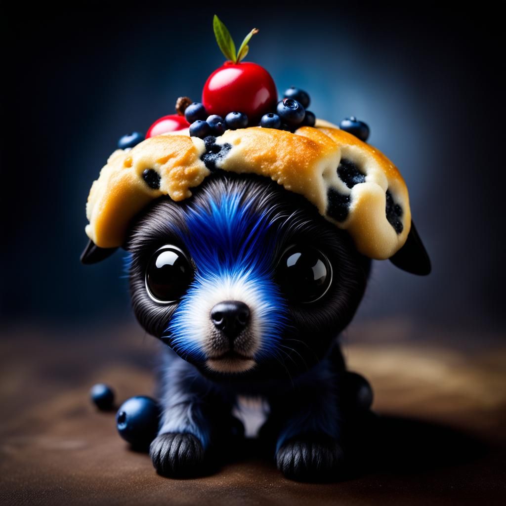 Demonic Cyborg Bear in Volcanic Hyperspace