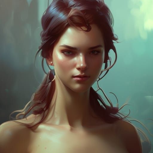 Sweetheart Portrait in Dynamic Lighting, 8K Resolution