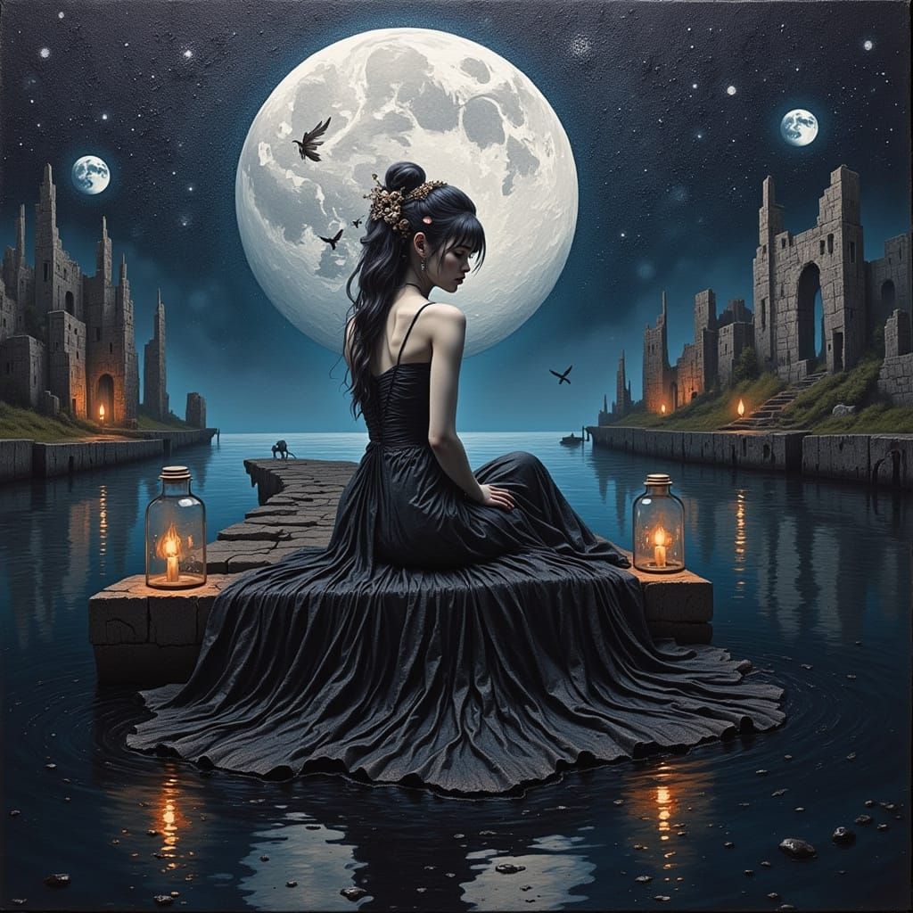Moon Goddess' Daughter by Ruined Quay