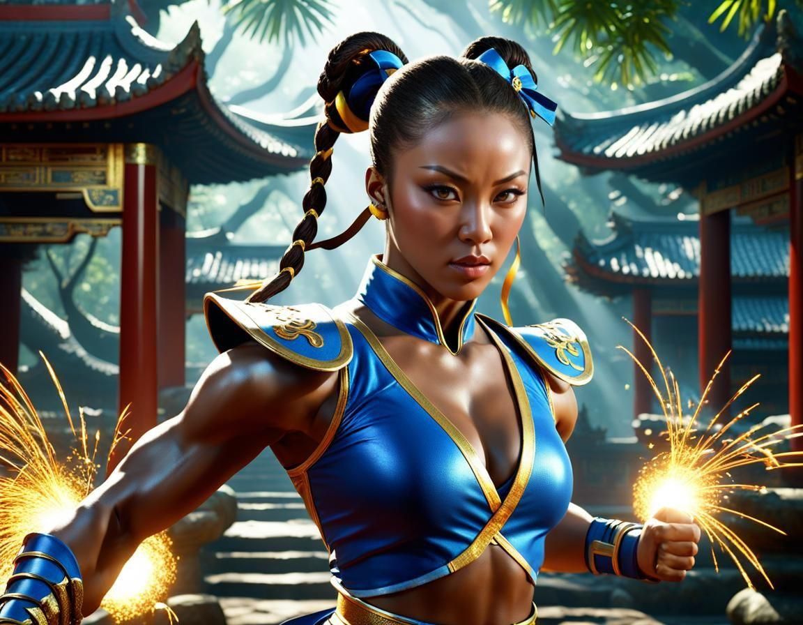 Chun Li: Shaolin Warrior in Amazonian Rainforest