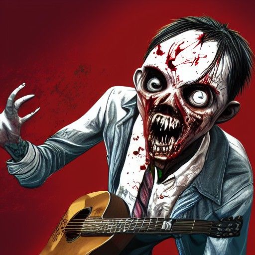 Zombie Feast: Brains, Guitar, and Digital Horror