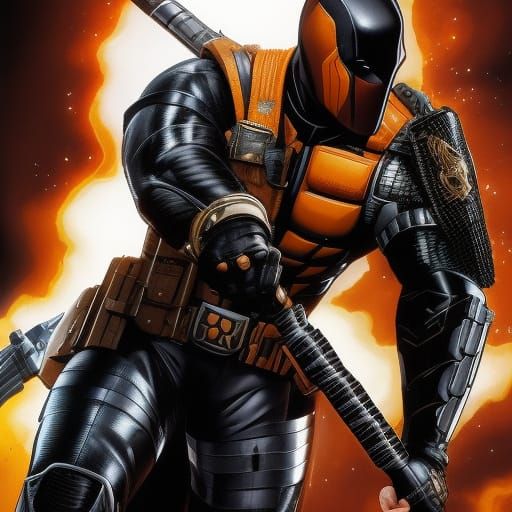 Deathstroke Unmasked: Fantastical Hyperrealism