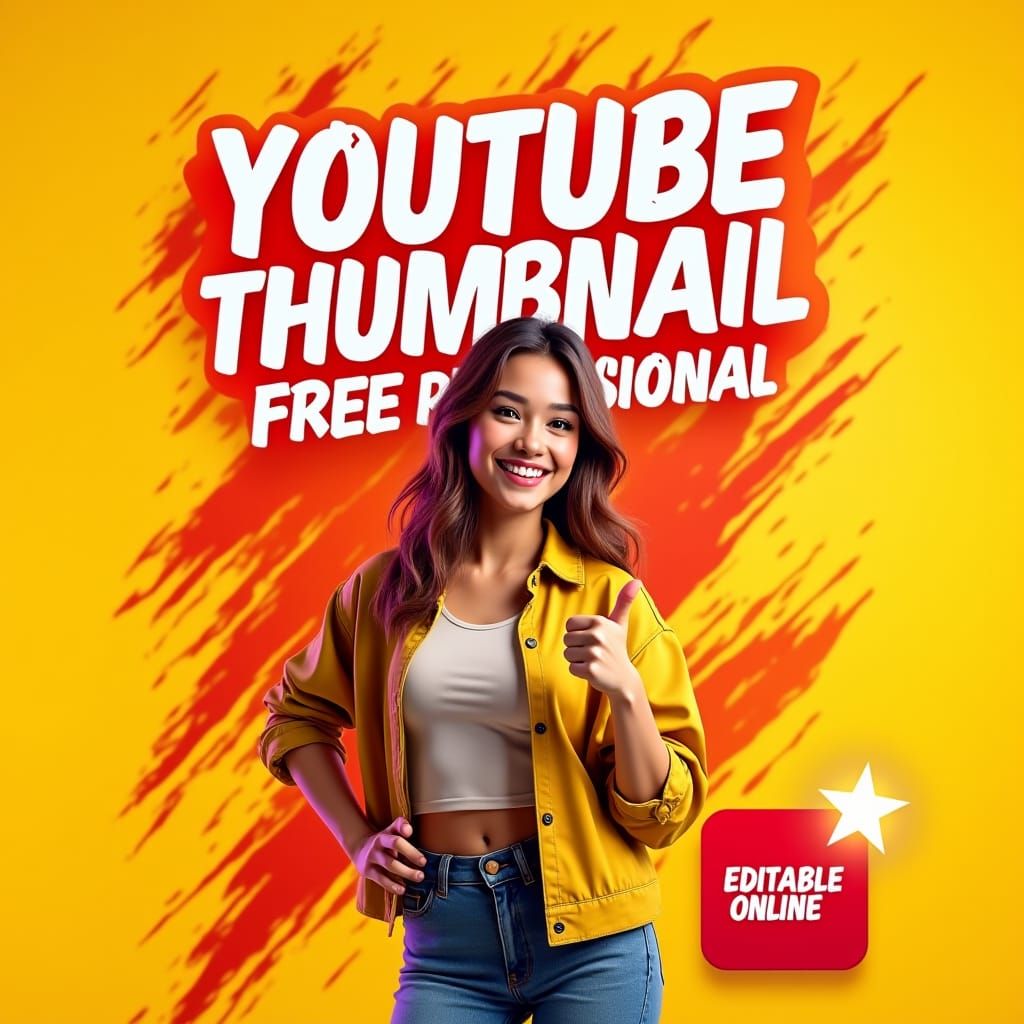 Free Professional YouTube Thumbnail Advertisement