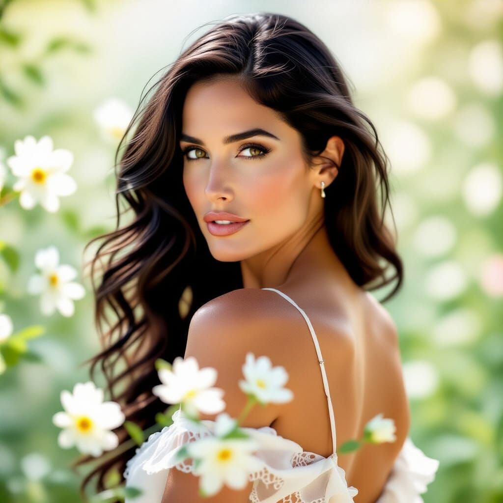 Ethereal Beauty Turns to Gaze