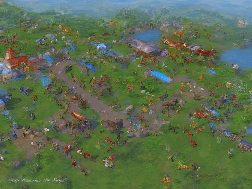 Abstract Design Generated by AI