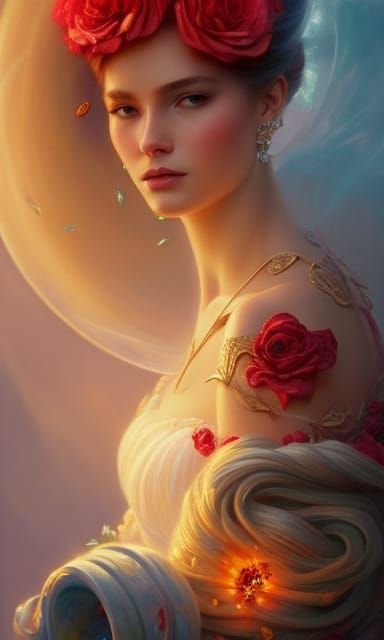 Gorgeous Rose Girl 🌹