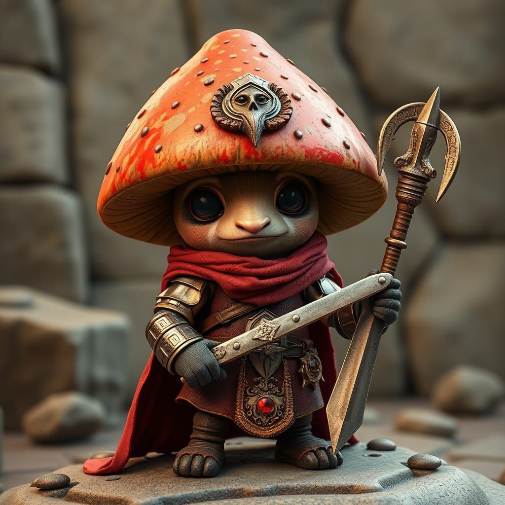 Mushroom Arabian Knight: An Anthropomorphic Adventure