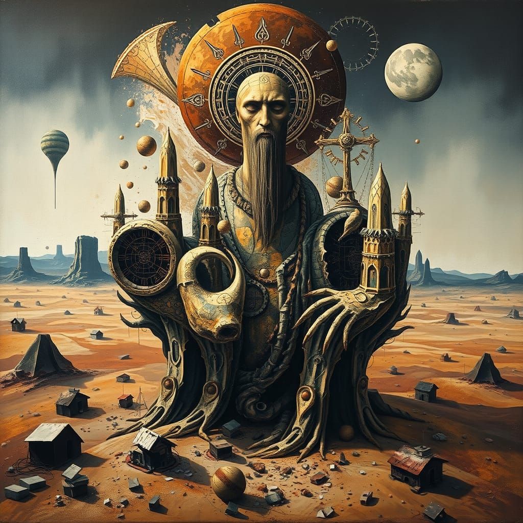 God Principle Emerges from Apocalyptic Desert