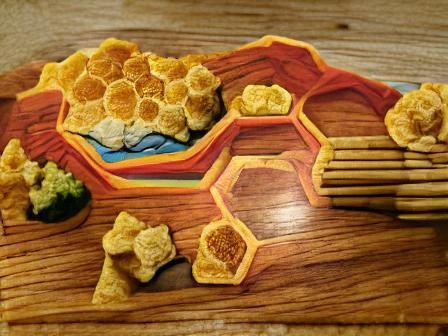 Catan Board Game Honeycomb Digital Art