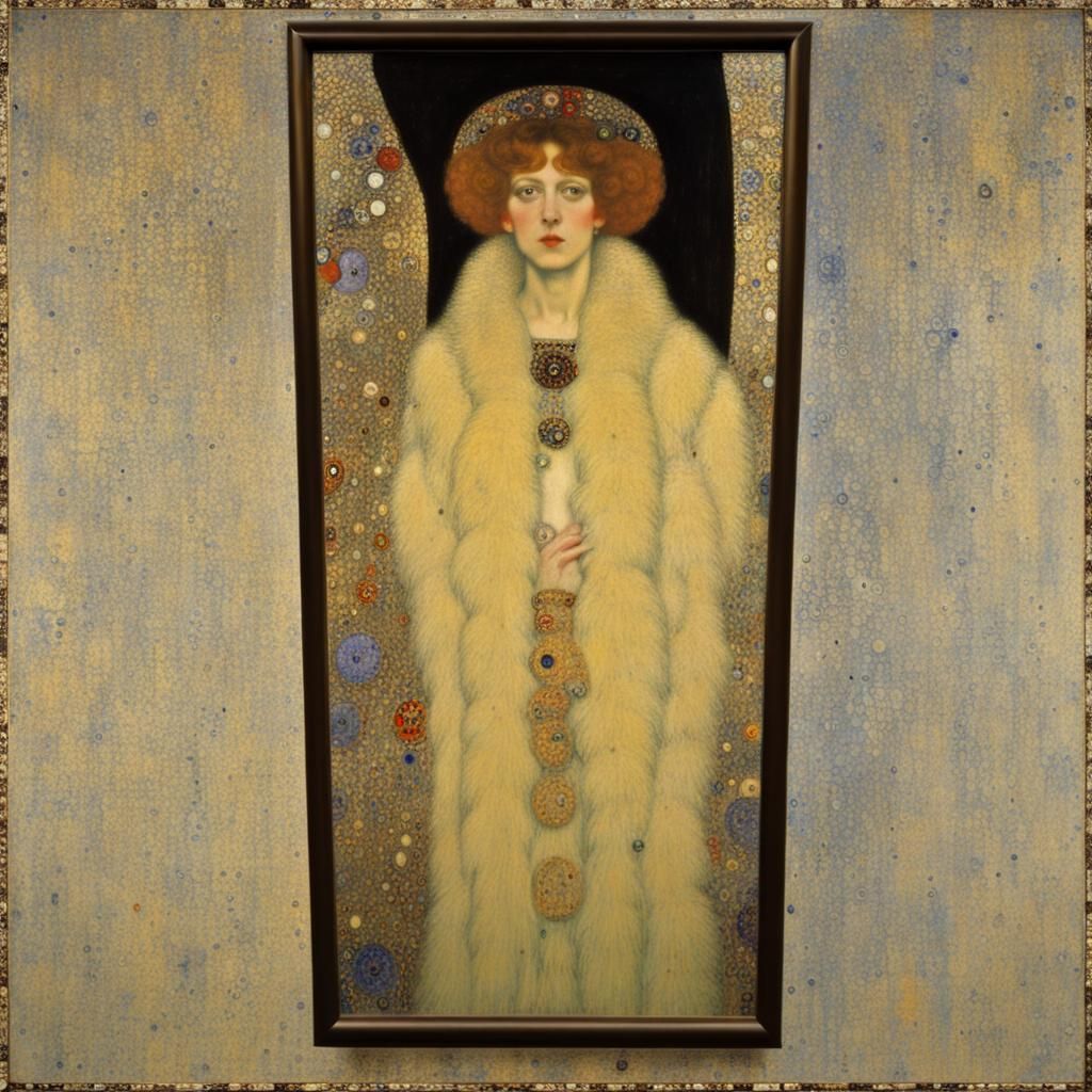 Dada Art Through Cracked Glass: Klimt Surrealism
