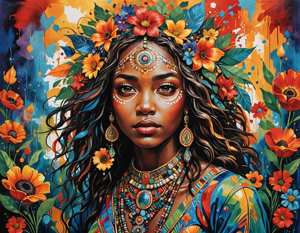 Vibrant Art Showcase of Diverse Styles and Mediums