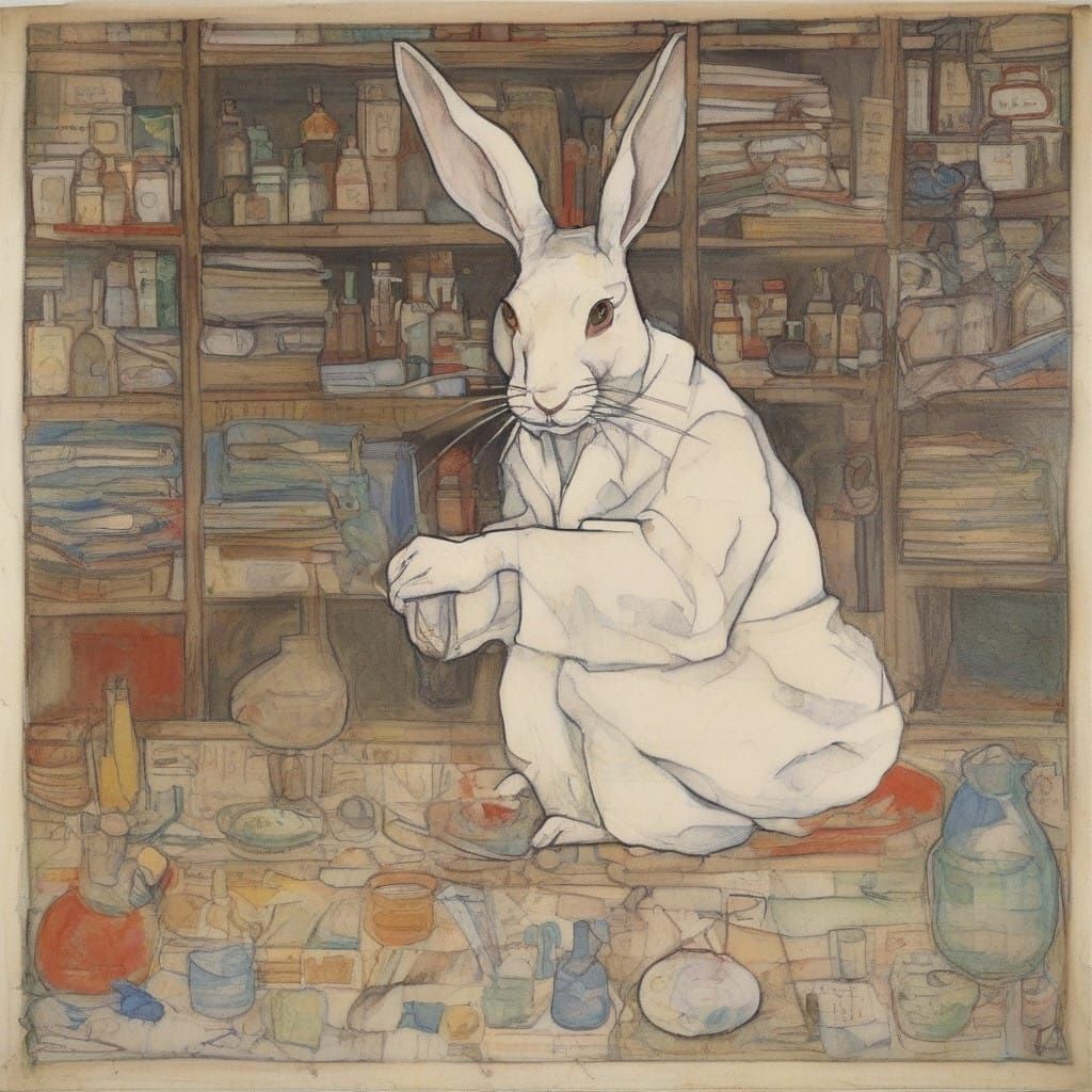 Rabbit in a State of Existential Crisis