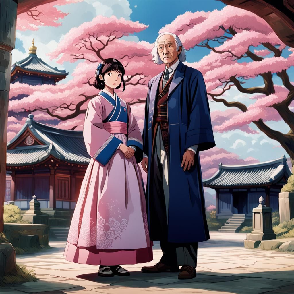 Doctor Who Meets Ancient Korea: Ghibli-esque Anime