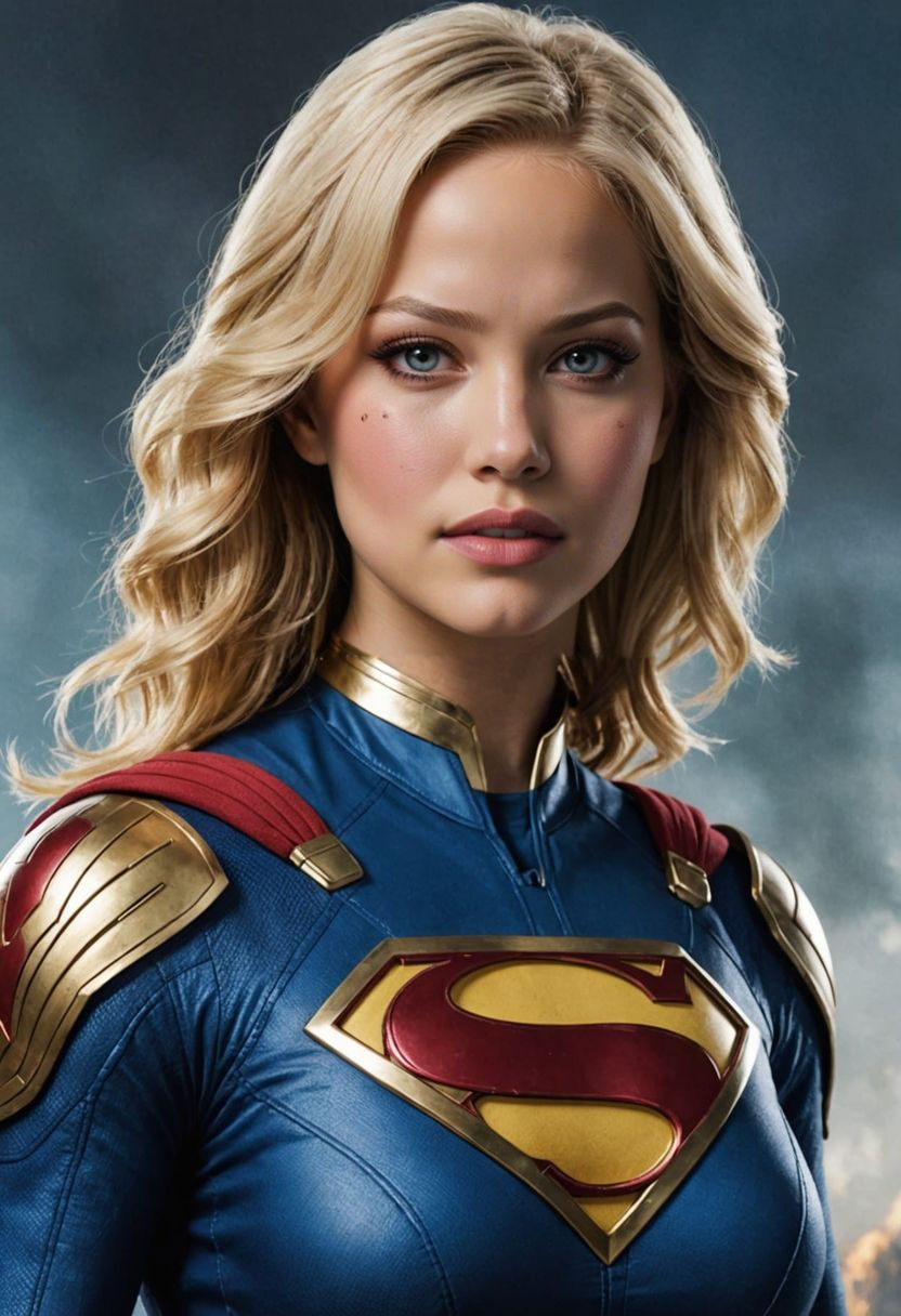 Kelli Berglund as DC's Power Girl in Cinematic Kryptonian St...