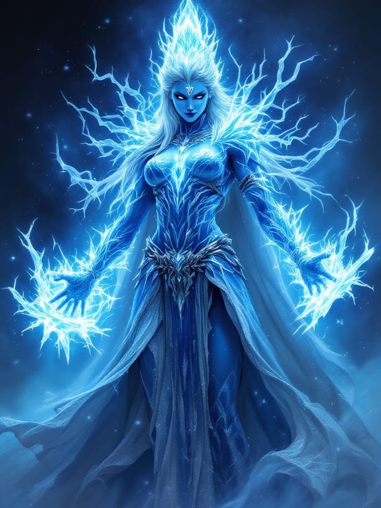 Ethereal Ice Warrior Princess