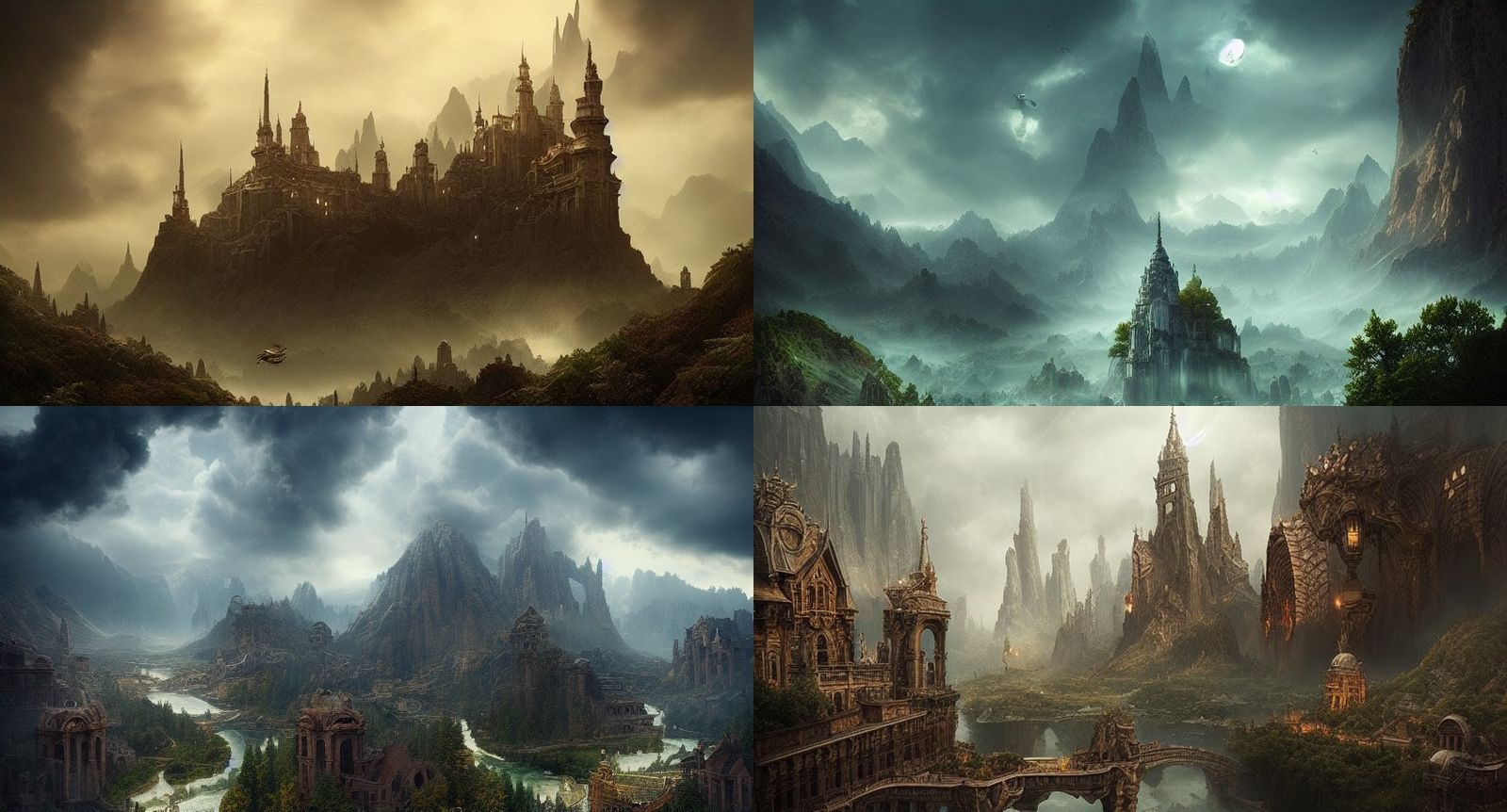 Epic Cinematic Digital Matte Painting