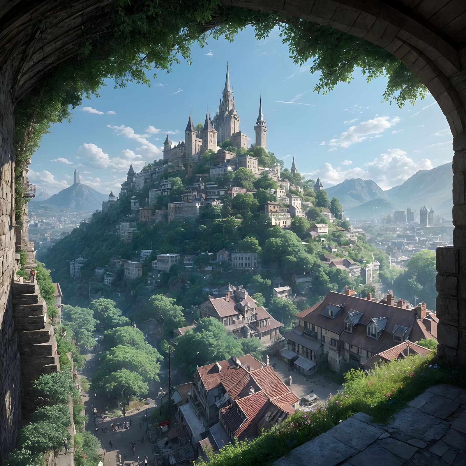 Ethereal Urban Oasis Blends Magic and Nature