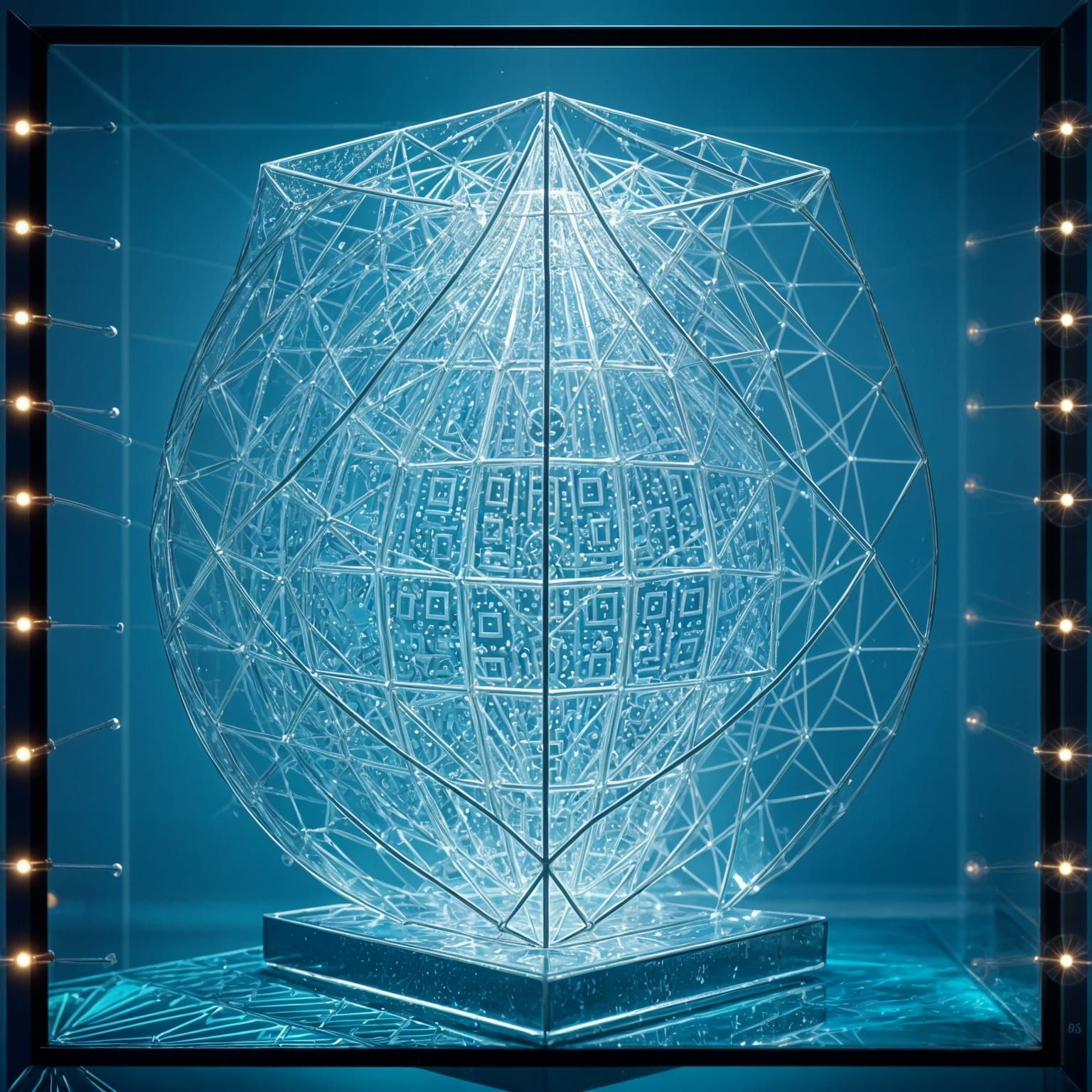 Bauhaus Precision in Hyper-Detailed Glass Form