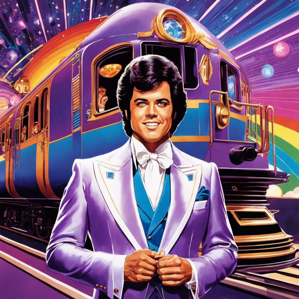 1976, Donny Osmond -- All aboard the disco train