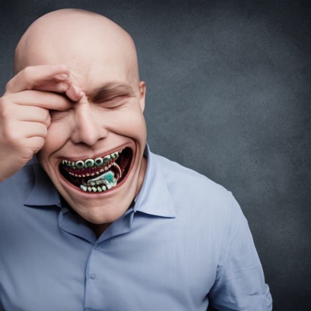 Nightmarish Image of Tooth Loss