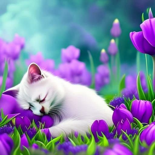 Detailed Close-Up of Soft White Fur