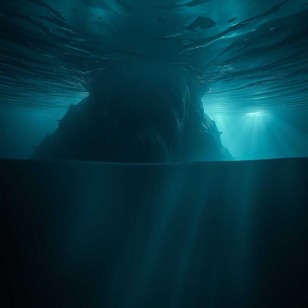 Mysterious Underwater Landscape Emerges from Dark Ocean Dept...