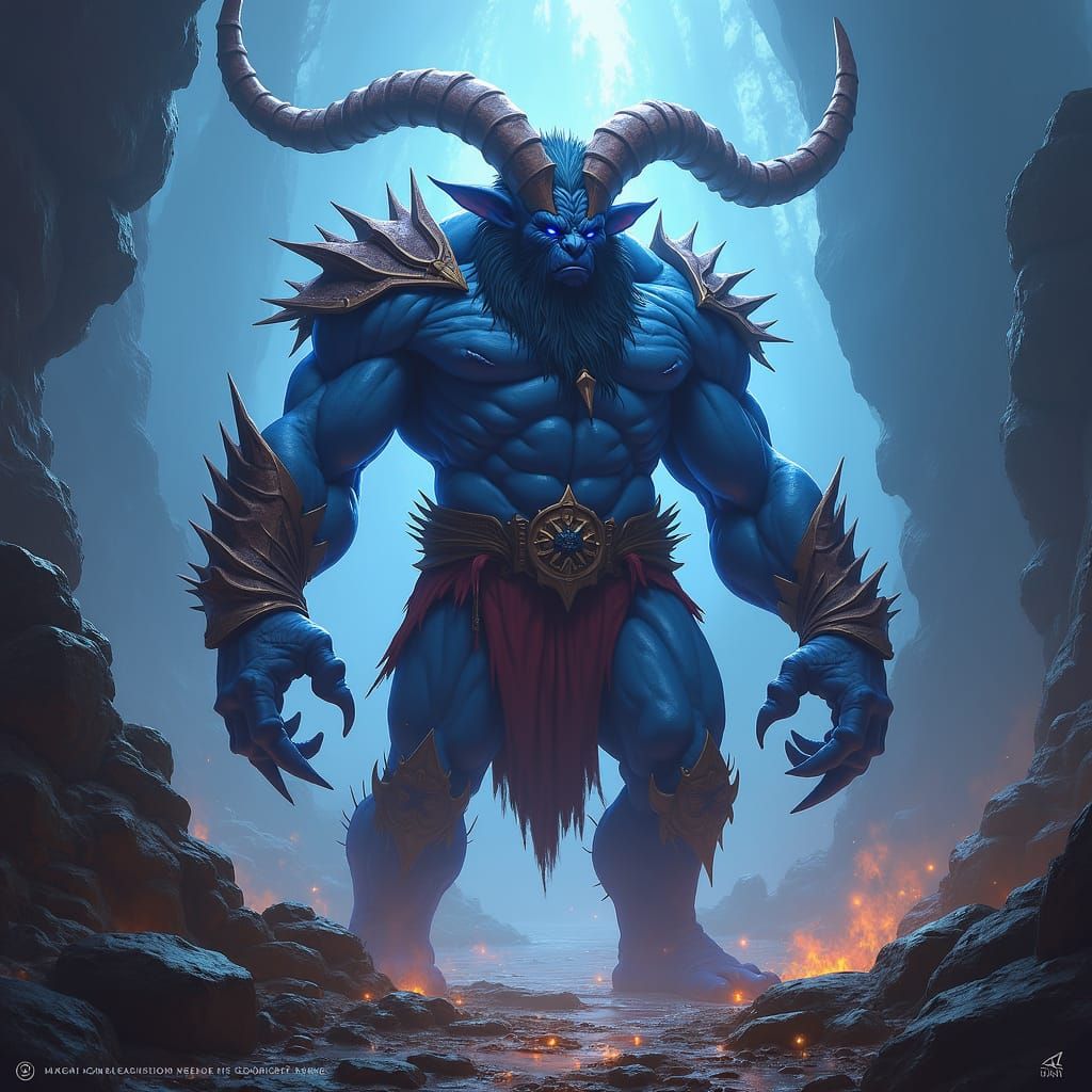 Majestic Vertan in a Mystical Landscape