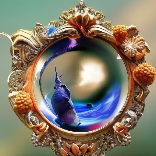 Fantastical Steam Train: Graffiti Art Masterpiece