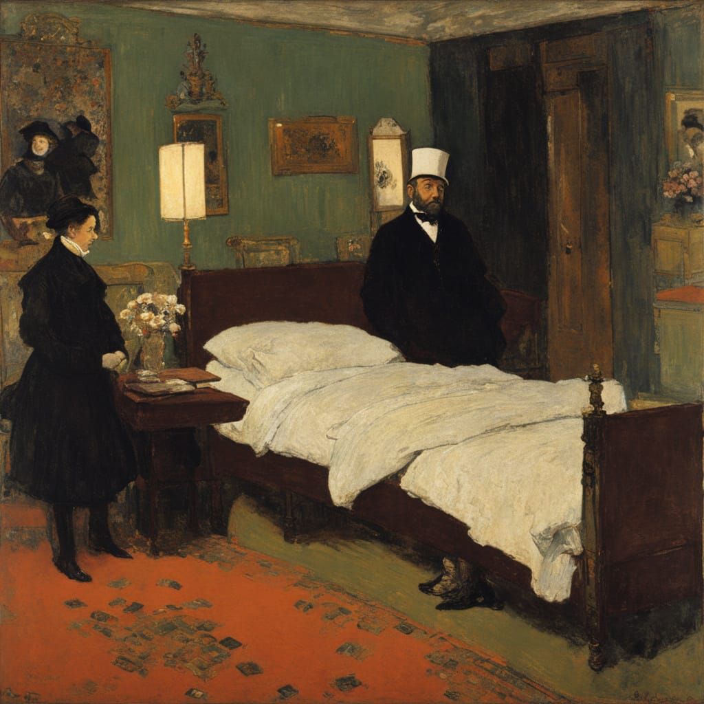 Representation of the Piece 'Le Malade Imaginaire'