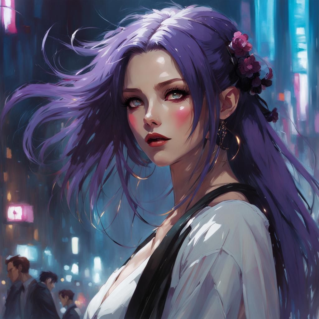 Maki Jujutsu Kaisen Concept Art: Young Woman