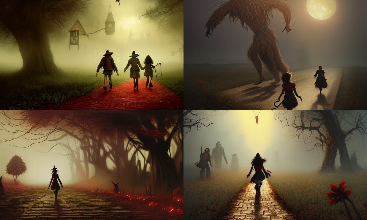 Dark Fantasy Wizard of Oz: Halloween Nightmare