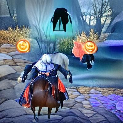Terrifying Headless Horseman Rides Again