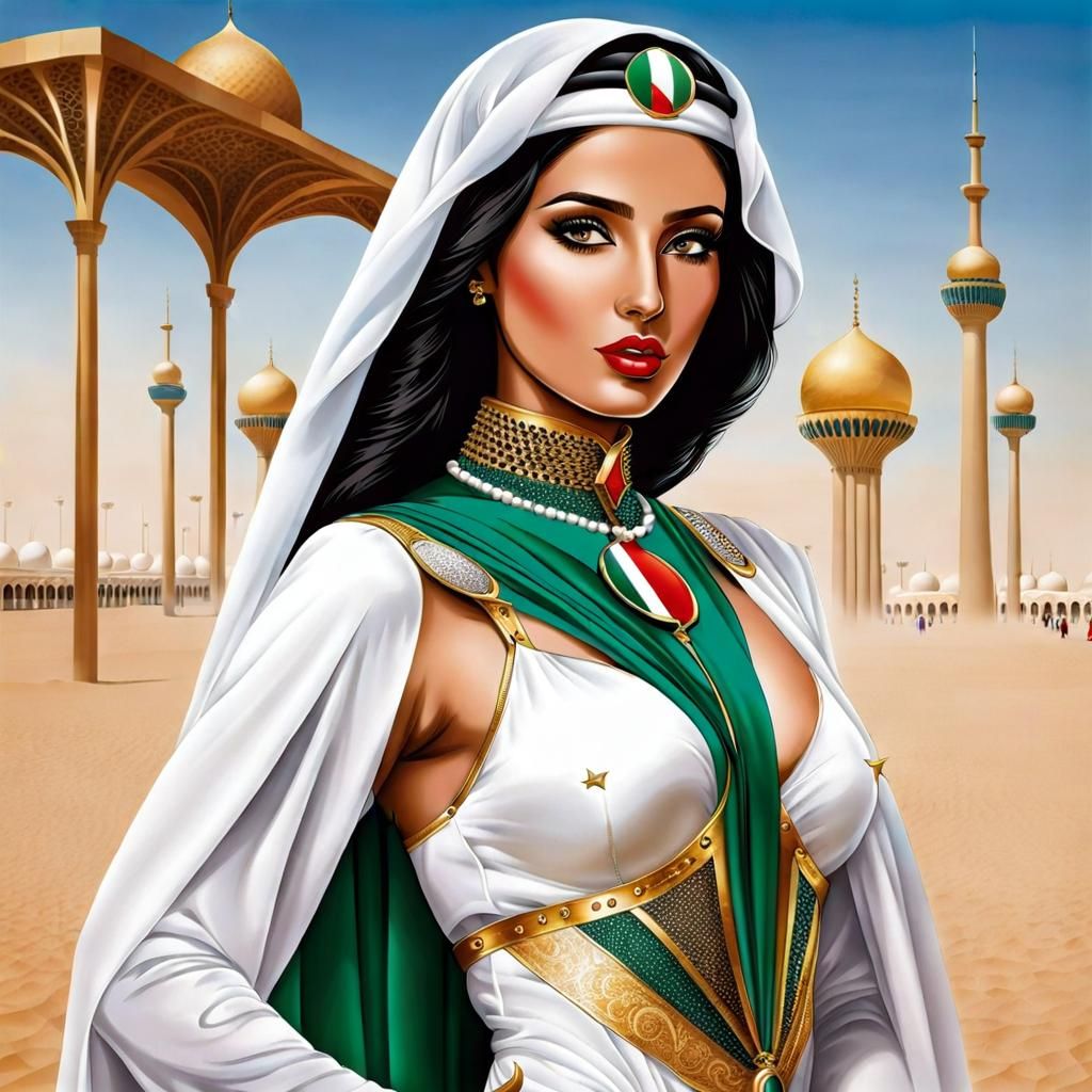 Kuwait as a Woman