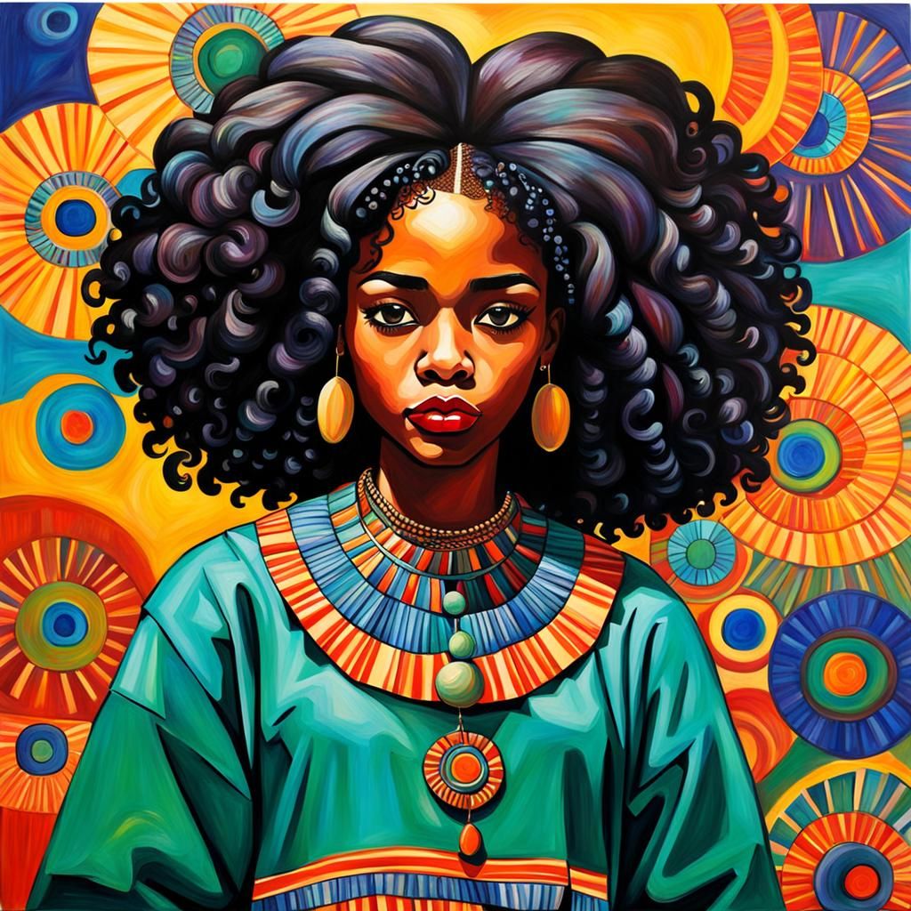 Elegant Portrait in Early 20th Century Style