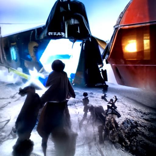 Star Wars Inspired AI Art