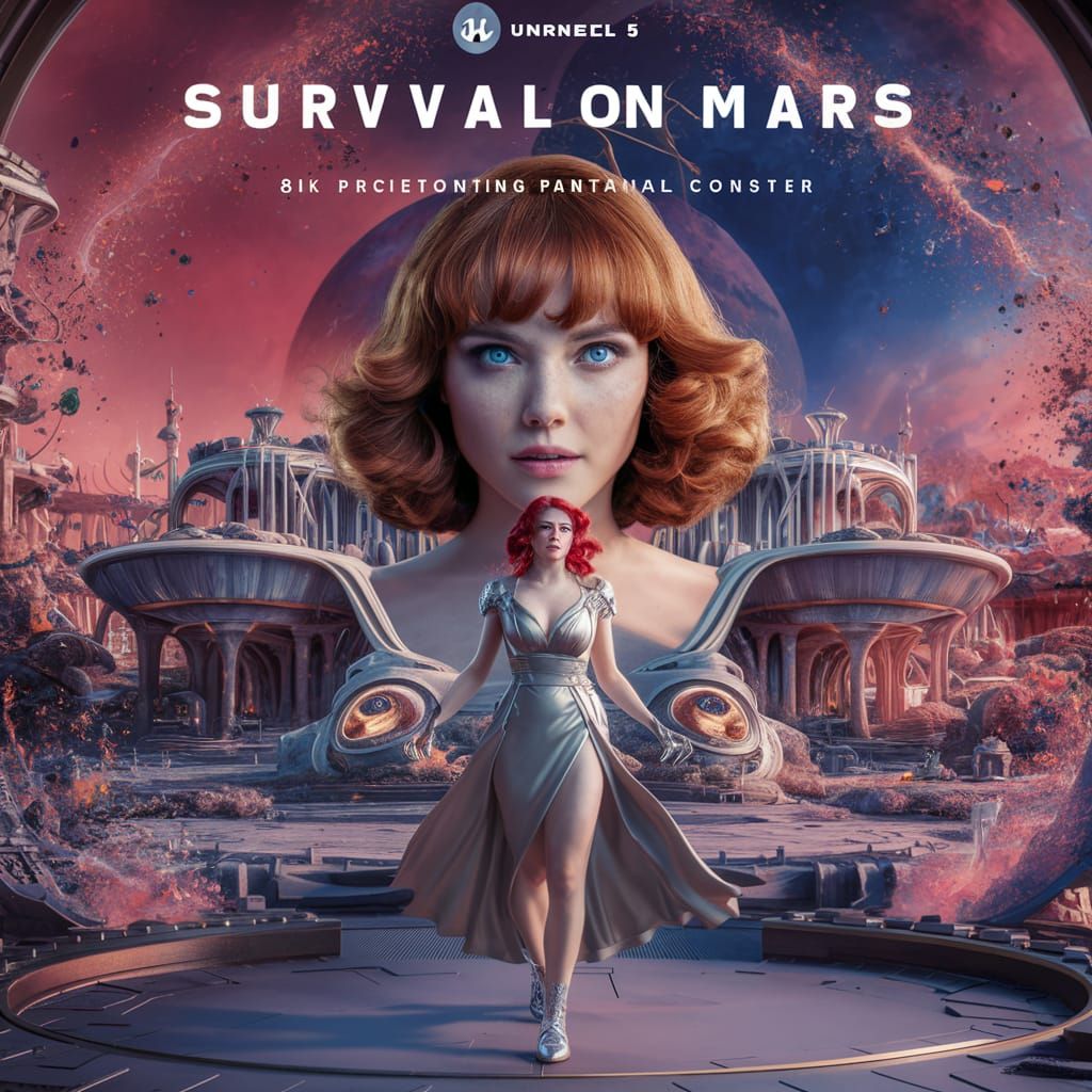 Survival On Mars: Futuristic Martian Colony