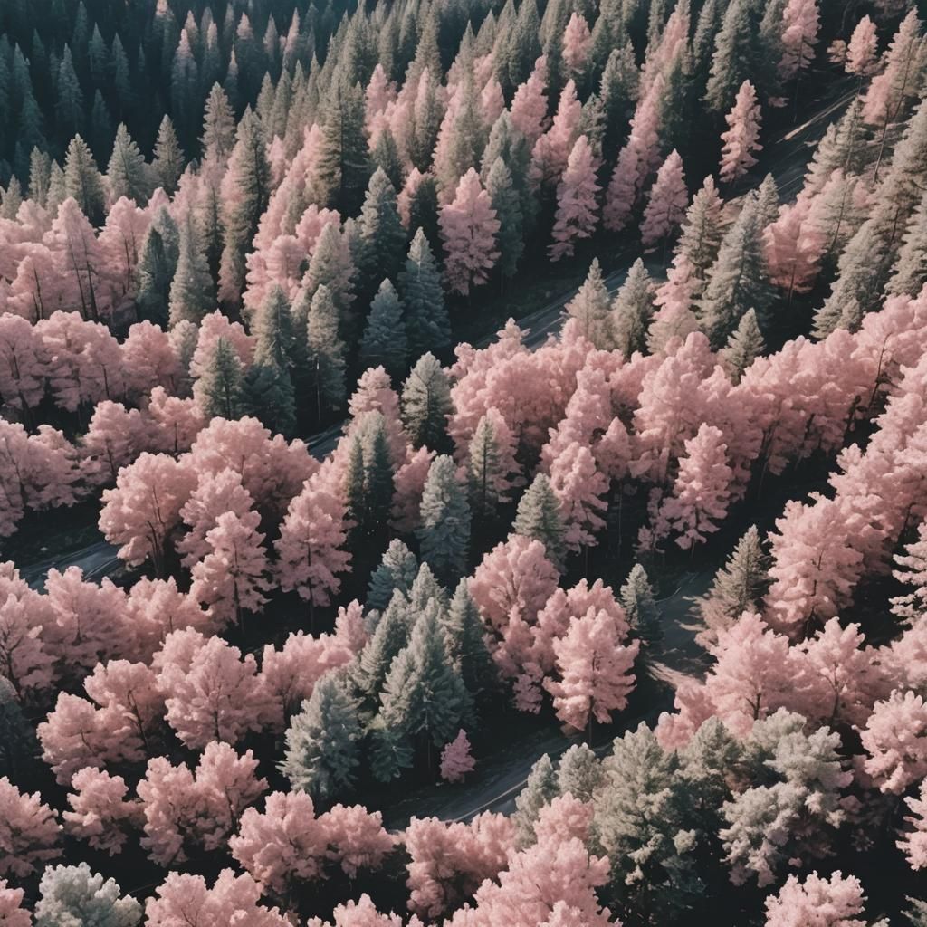 Aesthetic Scenery in Tumblr Style