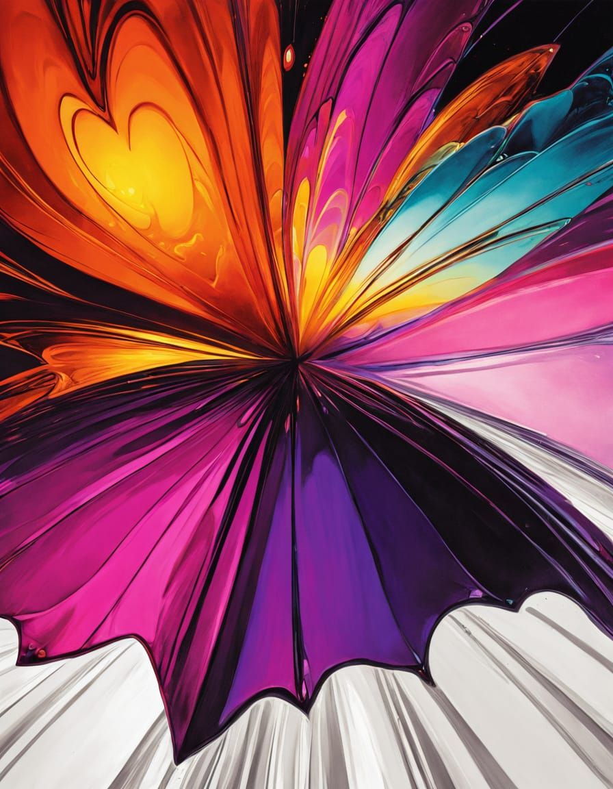 sketchy lines, tintype, long shadows