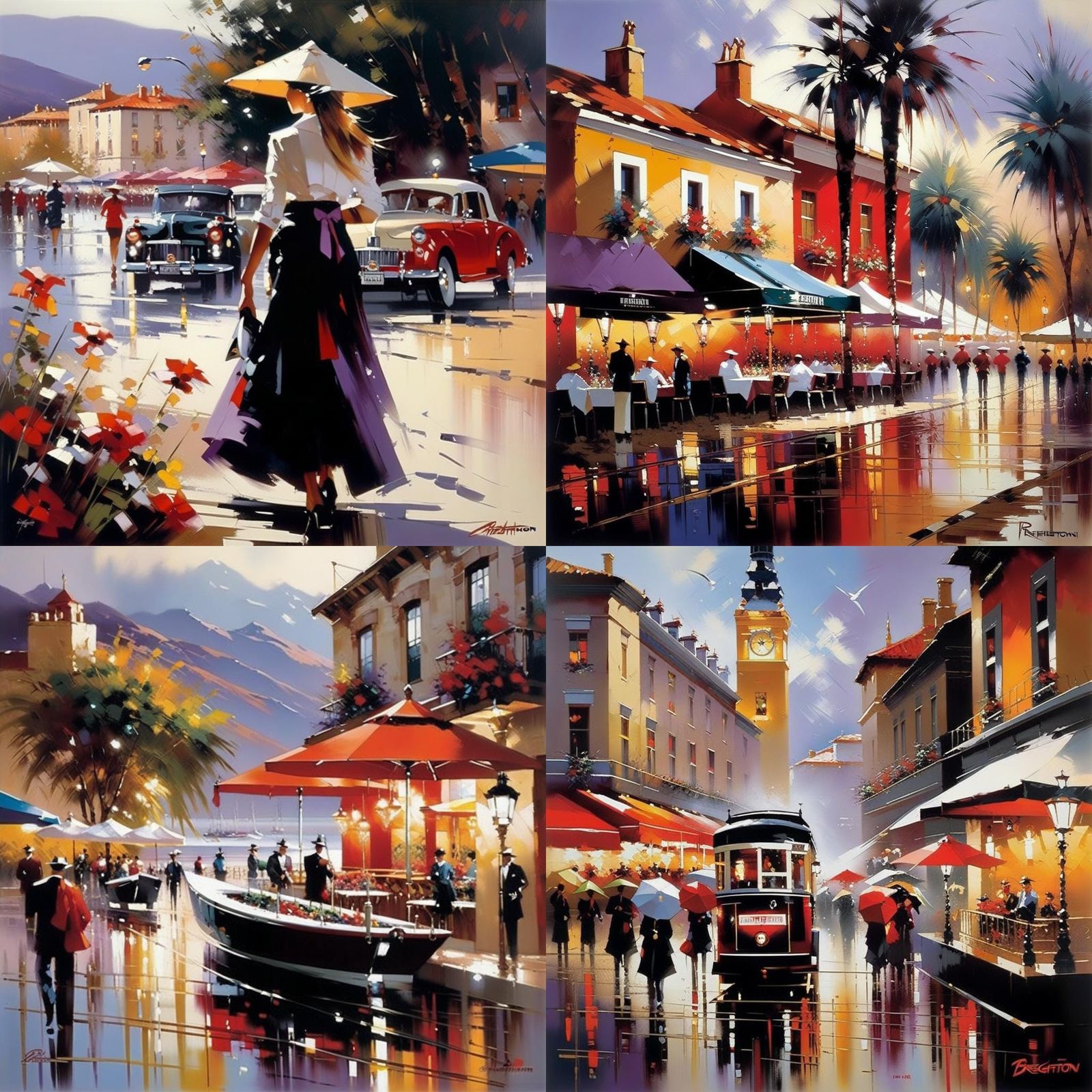 Evocative Landscape in Heighton Style