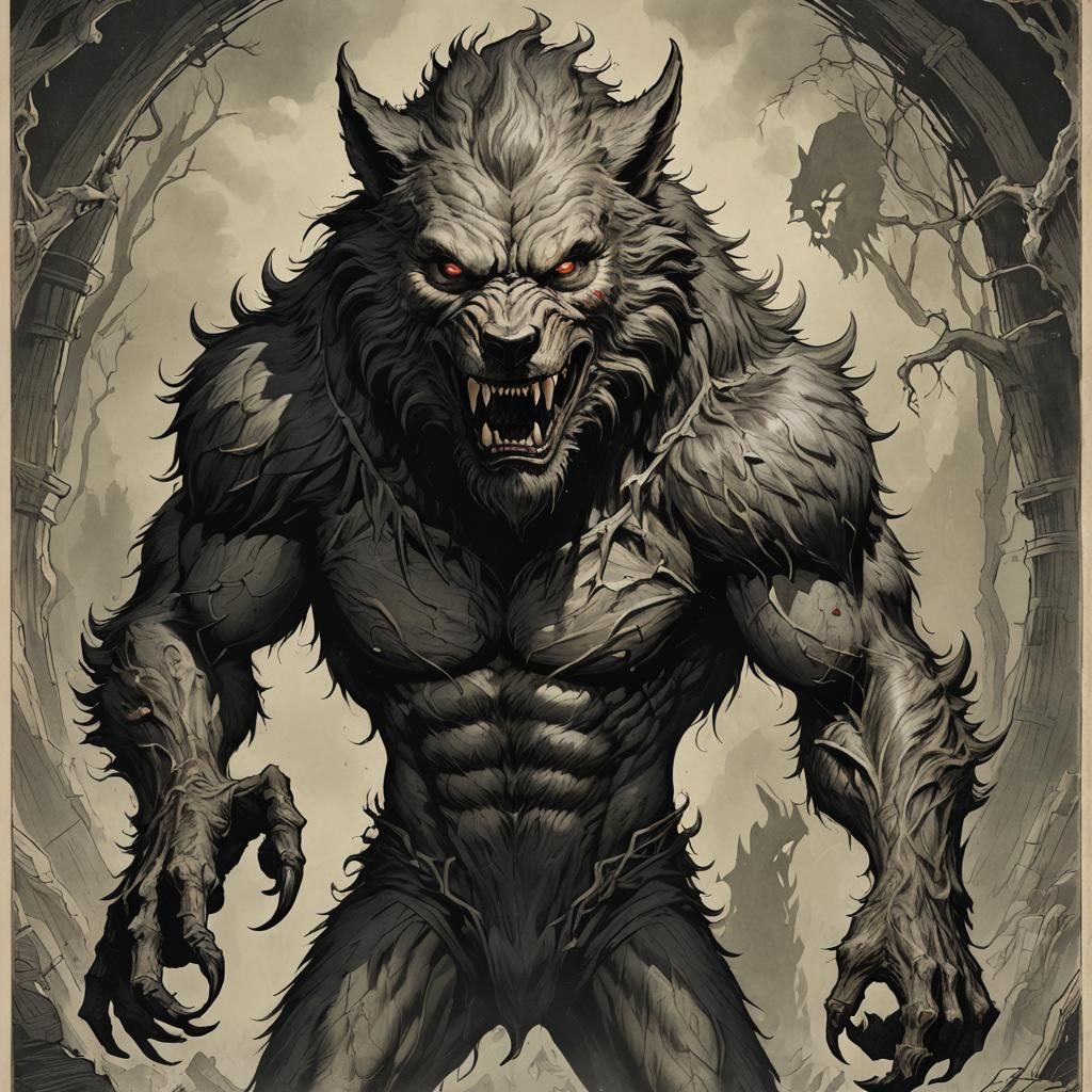 Fearsome Primaeval Werewolf Unleashed