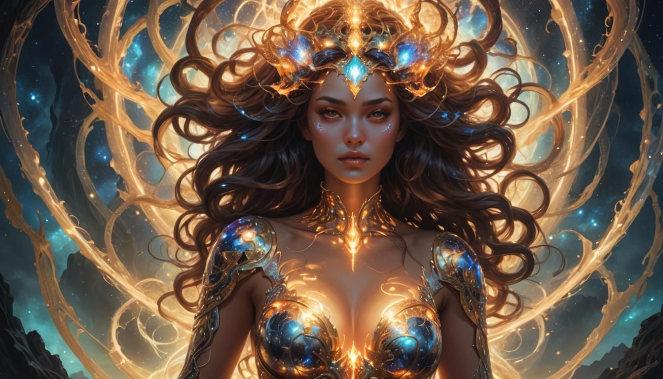 Radiant Woman: An Epic Voluptuous Masterpiece