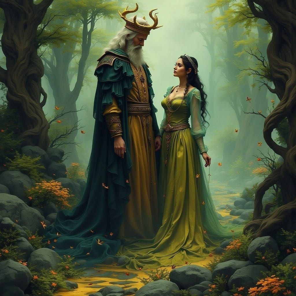 Portrait of a Noble Royal Family