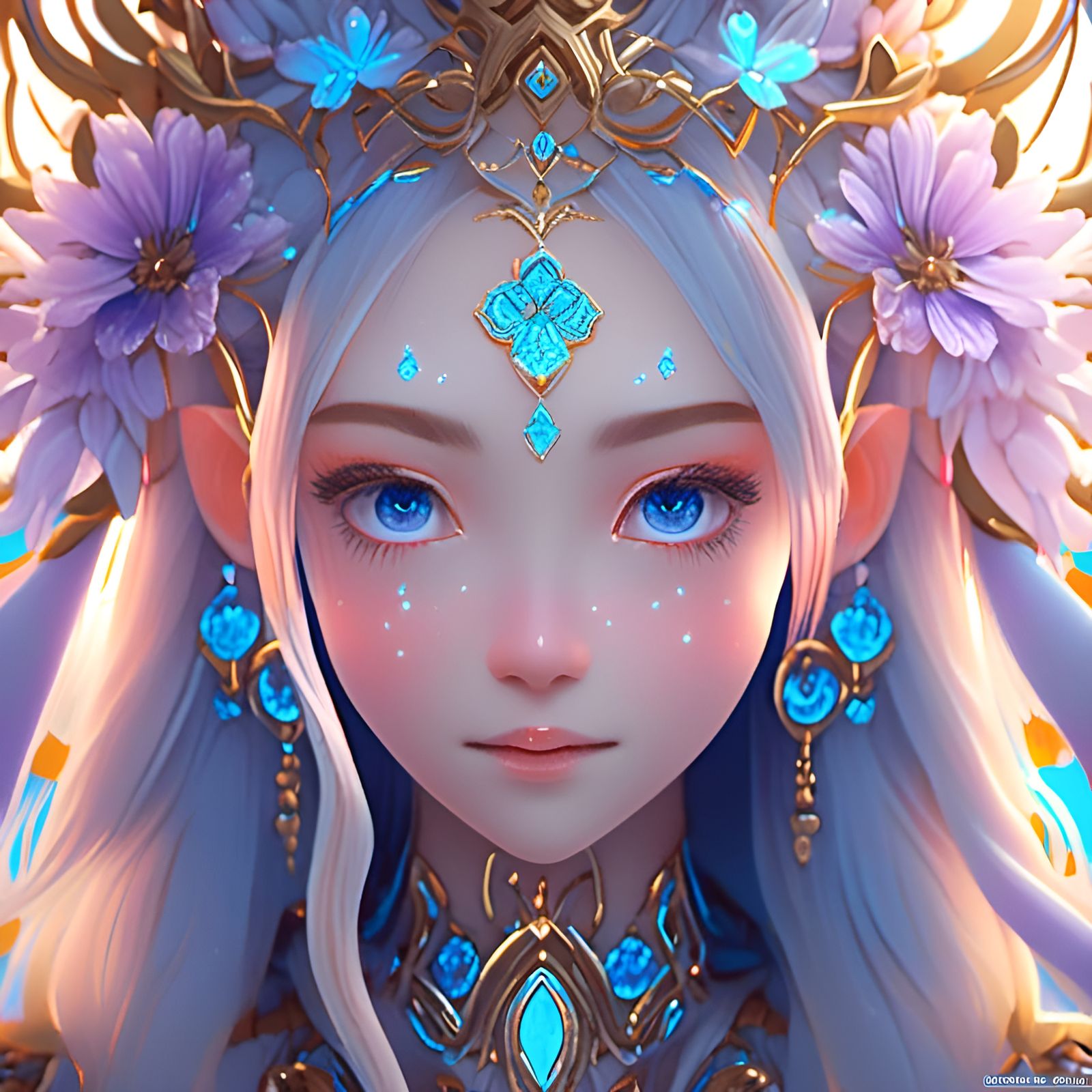 Crystalline Goddess Artistic Version