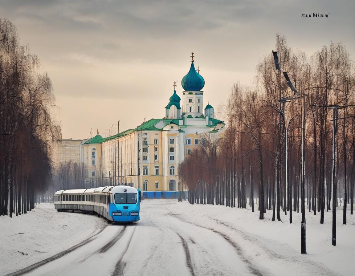 Minsk, Belarus: A Photorealistic Architectural Landscape