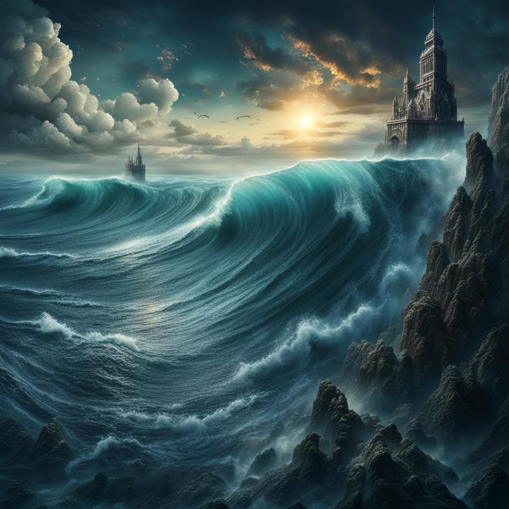 Abyss of Human Essence: A Digital Matte Painting